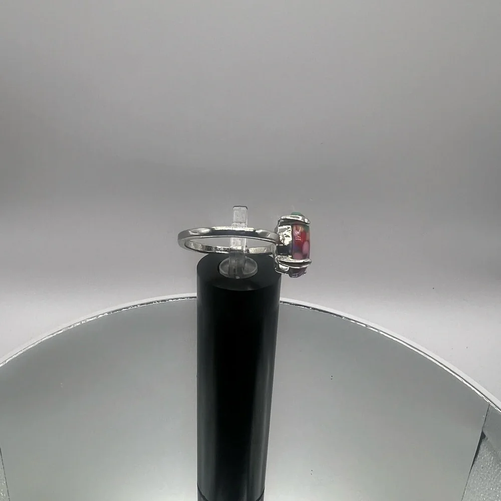 Brand New Ocean Jasper Silver Ring